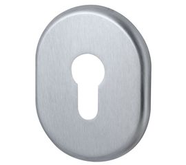 Декоративная накладка Armadillo (Армадилло) на цилиндр ET-DEC (ATC Protector 1) SC-14 Матовый хром