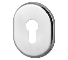 Декоративная накладка Armadillo (Армадилло) на цилиндр ET-DEC (ATC Protector 1) CP-8 Хром