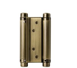 Петля пружинная Armadillo (Армадилло) двусторонняя DAS SS 201-4" (100*70*1.5) AB Бронза