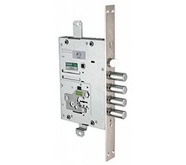 Замок врезной Mottura (Моттура) сувальдный 52.Y583 B My Key S (левый), кл 60 мм, БЕЗ НАКЛАДОК