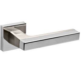 Ручка раздельная Fuaro (Фуаро) FLASH DM CP/SN-8 хром/матовый никель