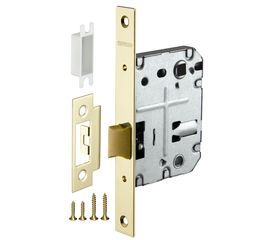 Защелка врезная Fuaro (Фуаро) PLASTIC P72-50 GP латунь