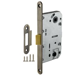 Защелка врезная Fuaro (Фуаро) PLASTIC P96WC-50 AB бронза