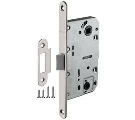 Защелка врезная Fuaro (Фуаро) PLASTIC P96WC-50 SN мат. никель