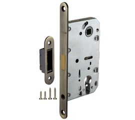 Замок межкомнатный Fuaro (Фуаро) под цилиндр MAGNET M85C-50 AB (бронза)