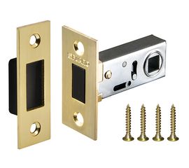 Защелка врезная Fuaro (Фуаро) MAGNET M12-50-25 SG мат. золото