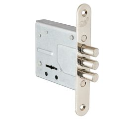 Замок врезной Sam (Сам) сувальдный ЗВ8-8У/13 (без отв. планки), 3 кл. /76300/