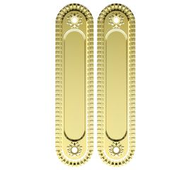 Ручка Armadillo (Армадилло) для раздвижных дверей SH010/CL GOLD-24 Золото 24К