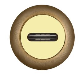 Накладка под Fuaro (Фуаро) сувальдный ключ SC RM AB/GP-7 (1 шт.)