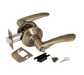 Ручка защелка Punto (Пунто) 6020 AB-B (фик.) бронза