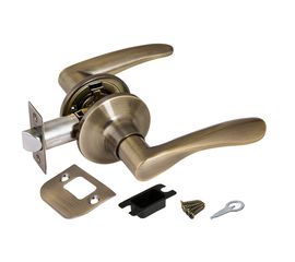 Ручка защелка Punto (Пунто) 6020 AB-P (без фик.) бронза