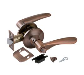 Ручка защелка Punto (Пунто) 6020 AC-B (фик.) медь