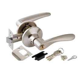 Ручка защелка Punto (Пунто) 6020 SN-E (кл./фик.) мат. никель