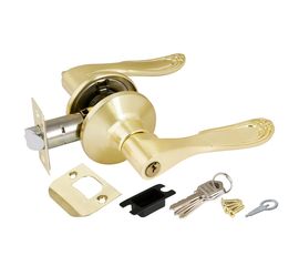 Ручка защелка Punto (Пунто) 6030 SB-E (кл./фик.) мат. золото