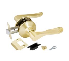 Ручка защелка Punto (Пунто) 6030 SB-P (без фик.) мат. золото