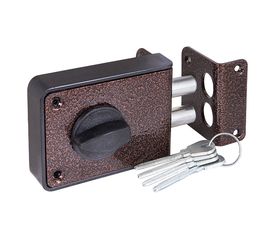 Замок накладной Zenit (Зенит) ЗН 1-3-1 медь