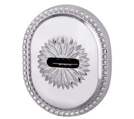 Декоративная накладка Armadillo (Армадилло) на сувальдный замок PS-DEC CL (ATC Protector 1) СР Хром