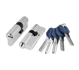 Цилиндровый механизм Punto (Пунто) Z400/70 mm (25+10+35) CP хром 5 кл.