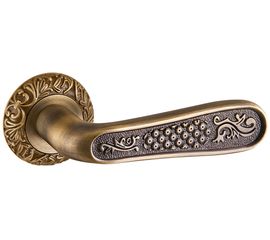 Ручка раздельная Fuaro (Фуаро) VIRGINIA SM AB-7 матовая бронза