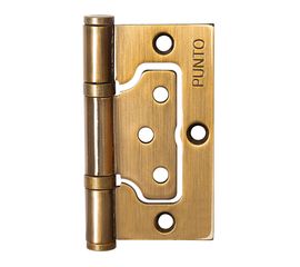 Петля универсальная Punto (Пунто) без врезки 200-2B 75x2,5 CFB (кофе глянец)