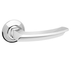 Ручка раздельная Fuaro (Фуаро) ALFA AR CP-8 хром, квадрат 8x140 мм, стяжки M4(10*50*50)