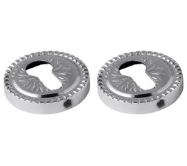 Накладка CYLINDER Armadillo (Армадилло) ET/CL-CP-8 Хром 2 шт.