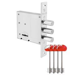 Замок врезной Fuaro (Фуаро) сувальдный V10/S-60.00.3R14, 4 кл.