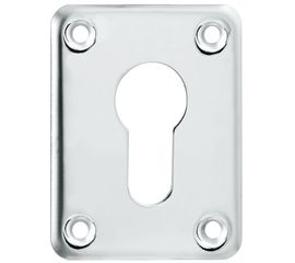 Декоративная накладка Punto (Пунто) ESC083/C-SS (нержавейка) на цилиндр (1 шт.) тех.упак.