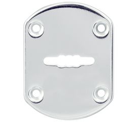 Декоративная накладка Punto (Пунто) ESC021/0-SS (нержавейка) на сув. замок без шторки (1 шт.) тех.уп