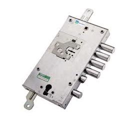 Замок врезной Mottura (Моттура) двухсистемный 54.J787-D MyKey (правый), перекод. с торца, кл. 60 мм,