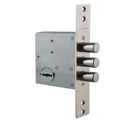 Замок врезной Guardian (Гардиан) сувальдный ЗВ 50.01, 4 кл. (длинный кл. 59 мм) /123:003/