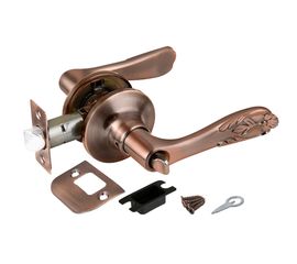 Ручка защелка Punto (Пунто) 6033 AC-B (фик.) медь