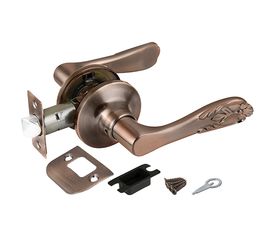 Ручка защелка Punto (Пунто) 6033 AC-P (без фик.) медь