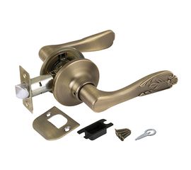 Ручка защелка Punto (Пунто) 6033 MAB-P (без фик.) мат. бронза