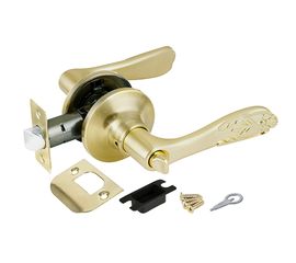 Ручка защелка Punto (Пунто) 6033 SB-B (фик.) мат. золото