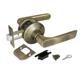 Ручка защелка Punto (Пунто) 6024 AB-P (без фик.) бронза