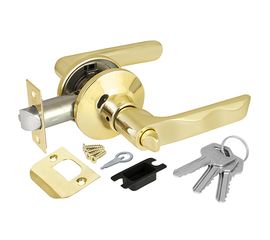 Ручка защелка Punto (Пунто) 6024 PB-E (кл./фик.) золото