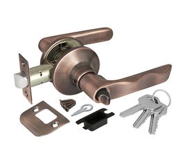 Ручка защелка Punto (Пунто) 6024 AC-E (кл./фик.) медь