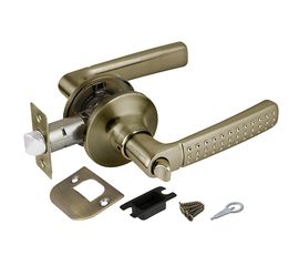 Ручка защелка Punto (Пунто) 6026 AB-B (фик.) бронза