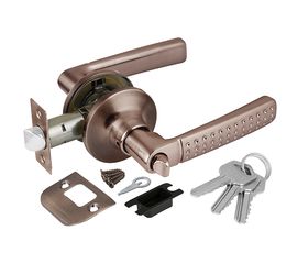 Ручка защелка Punto (Пунто) 6026 AC-E (кл./фик.) медь