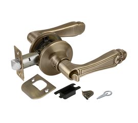 Ручка защелка Punto (Пунто) 6037 MAB-B (фик.) мат. бронза