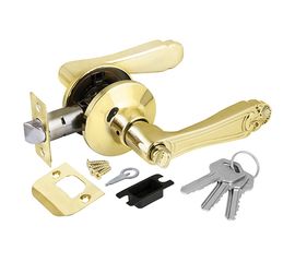 Ручка защелка Punto (Пунто) 6037 PB-E (кл./фик.) золото