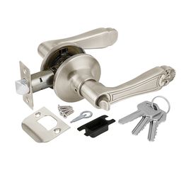 Ручка защелка Punto (Пунто) 6037 SN-E (кл./фик.) мат. никель