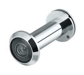 DVP3/NEW, 16/140/50x90 Punto (Пунто) (оптика пластик, угол обзора 140) CP Хром