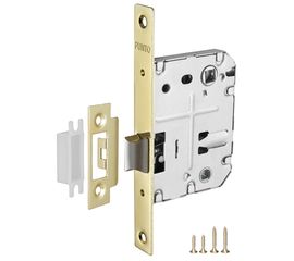 Защелка врезная Punto (Пунто) L72-50 GP Золото