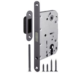 Замок межкомнатный Fuaro (Фуаро) под цилиндр MAGNET M85C-50 GR (графит)