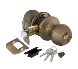 Ручка защелка Fuaro (Фуаро) 672/BL AB-E (бронза) кл/фик.