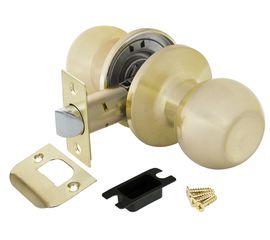 Ручка защелка Fuaro (Фуаро) 672/BL SB-P (мат. золото) без фик.