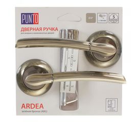 Ручка раздельная Punto (Пунто) ARDEA TL/HD ABG-6 зеленая бронза