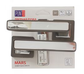 Ручка раздельная Punto (Пунто) MARS QR/HD GR/CP-23 графит/хром